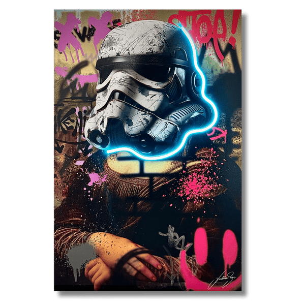 Gioconda Urban | Led Wall Art - Image 2