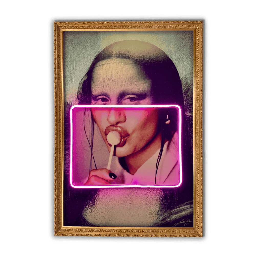 Gioconda Lollipop V.3 | Led Wall Art