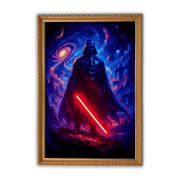 Mystic Darth Fener | Led Wall Art