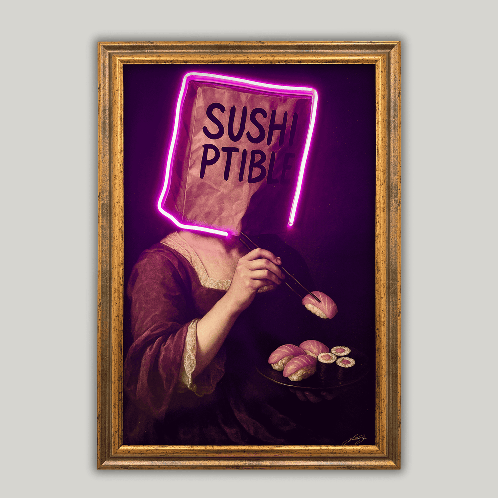 Sushiptible V.1 | Led Wall Art
