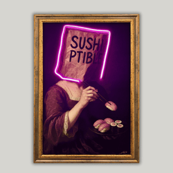 Sushiptible V.1 | Led Wall Art