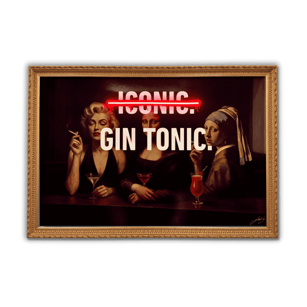Iconic Bar  | Led Wall Art