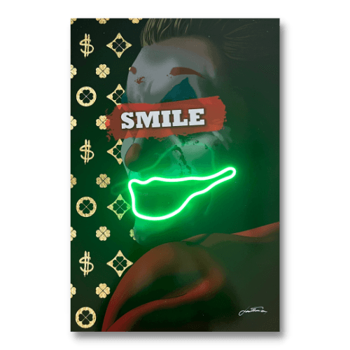 Joker Smile | Led Wall Art - Image 2
