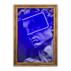 Joker David Statue | Led Wall Art