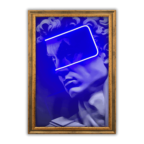 Joker David Statue | Led Wall Art