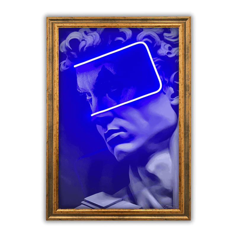 LED Wall Art Premium Framed & Hand-Painted