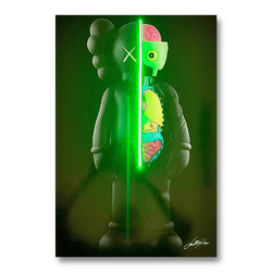 KAWS Dissected | Led Wall Art - Image 2