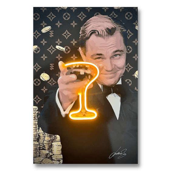 Leonardo Champagne | Led Wall Art - Image 2