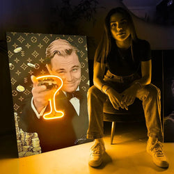 Leonardo Champagne | Led Wall Art - Image 4