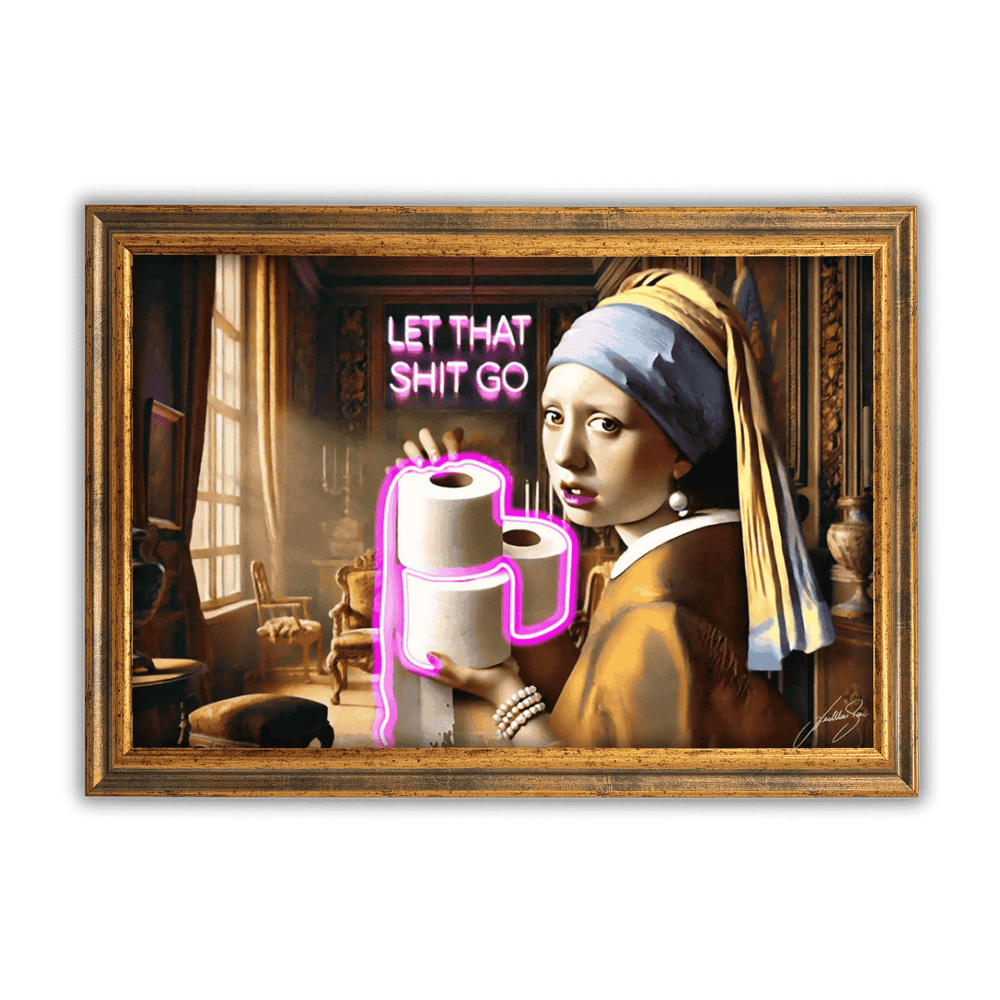 Let that shit go V.2 | Led Wall Art