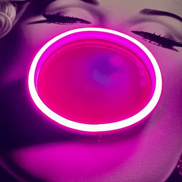 Marilyn Bubble Pop | Led Wall Art - Image 2
