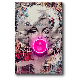 Marilyn Bubble V.1 | Led Wall Art - Image 2