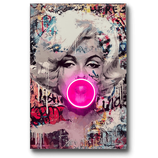 Marilyn Bubble V.1 | Led Wall Art - Image 2