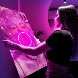 Marilyn Bubble V.2 | Led Wall Art - Image 4