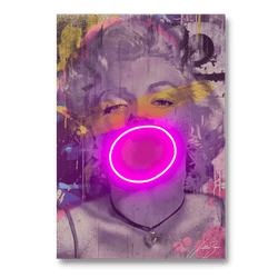 Marilyn Bubble V.2 | Led Wall Art - Image 2