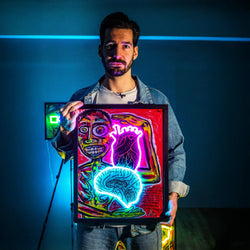 100EV x Ódor K. | Led Wall Art - Image 2