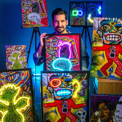 100EV x Ódor K. | Led Wall Art - Image 4
