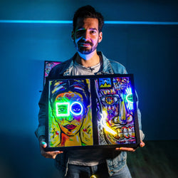 Frida x Ódor K. | Led Wall Art - Image 2