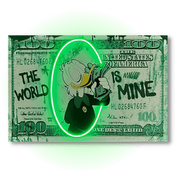 Paperoni Dollar | Led Wall Art - Image 2