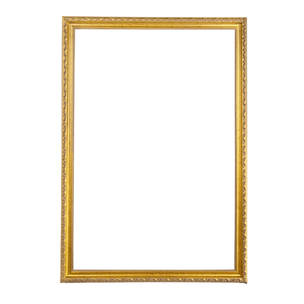 Retro Gold Frame