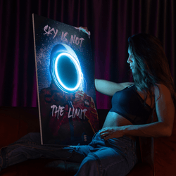 Spaceman | Led Wall Art - Image 3