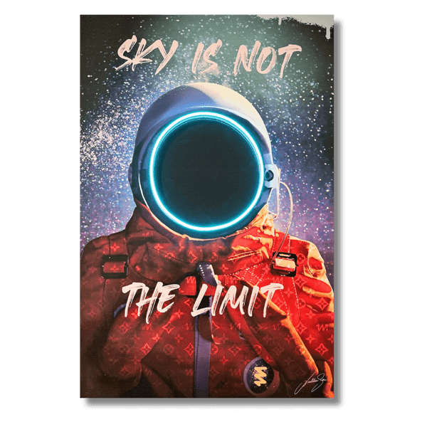Spaceman | Led Wall Art - Image 2