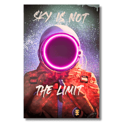 Spaceman | Led Wall Art - Image 4