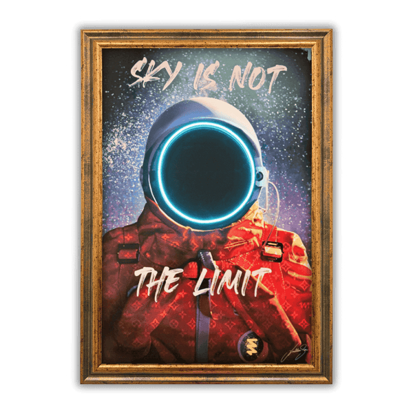 Spaceman | Led Wall Art