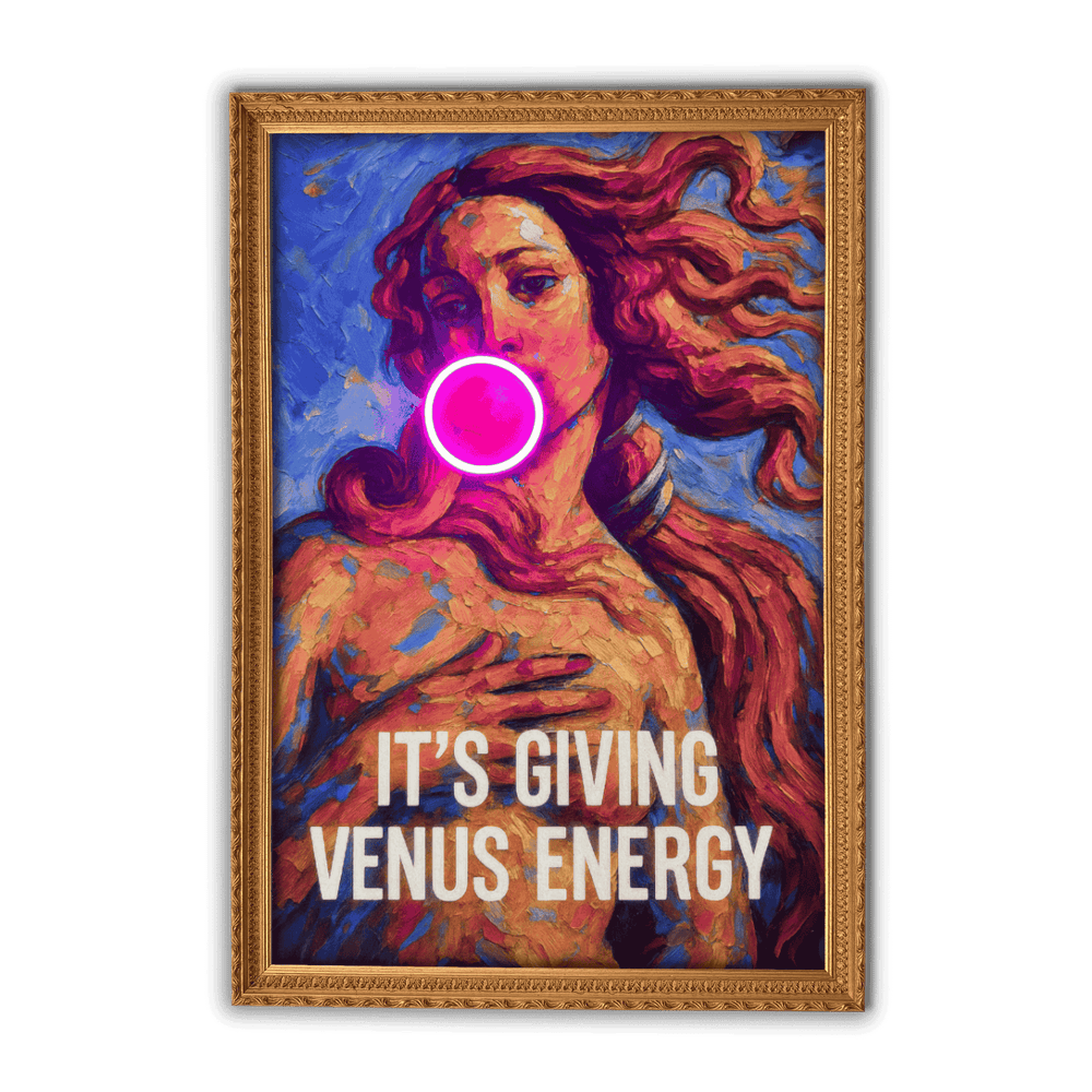 Venus Bubble | Led Wall Art